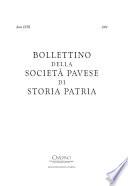 Bollettino della Società pavese di storia patria