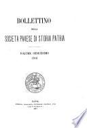 Bollettino della società pavese di storia patria