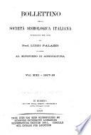Bollettino della Società sismologica italiana
