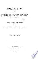 Bollettino della Società sismologica italiana