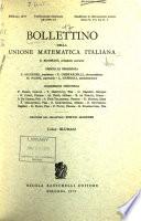 Bollettino della Unione matematica italiana