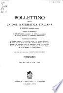 Bollettino della Unione matematica italiana