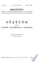 Bollettino della Unione matematica italiana