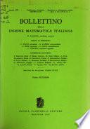 Bollettino della Unione matematica italiana