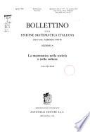 Bollettino della Unione matematica italiana