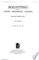 Bollettino della Unione matematica italiana