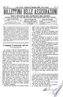 Bollettino delle assicurazioni organo degli assicuratori e degli assicurati