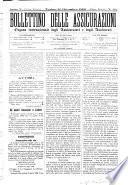 Bollettino delle assicurazioni organo degli assicuratori e degli assicurati