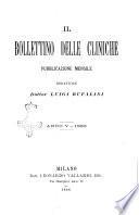 Bollettino delle cliniche pubblicazione settimanale