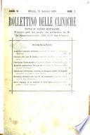 Bollettino delle cliniche pubblicazione settimanale