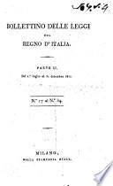 Bollettino delle leggi del Regno d'Italia
