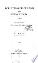 Bollettino delle leggi del Regno d'Italia