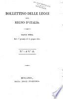 Bollettino delle leggi del regno d'Italia