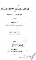 Bollettino delle leggi della repubblica Italiana