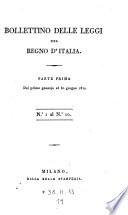 Bollettino delle leggi della repubblica Italiana