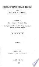 Bollettino delle leggi della repubblica Italiana