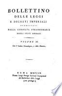 Bollettino delle leggi e decreti imperiali