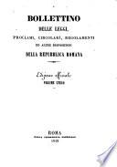 Bollettino delle leggi