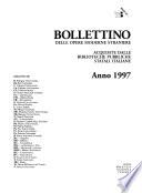 Bollettino delle opere moderne straniere acquistate dalle biblioteche pubbliche governative del regno d'Italia