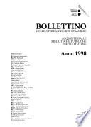 Bollettino delle opere moderne straniere acquistate dalle biblioteche pubbliche governative del regno d'Italia