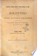 Bollettino delle opere moderne straniere acquistate dalle biblioteche pubbliche governative del Regno d'Italia