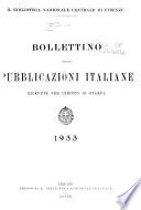 Bollettino delle pubblicazioni italiane ricevute per diritto di stampa