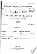 Bollettino delle pubblicazioni italiane ricevute per diritto di stampa