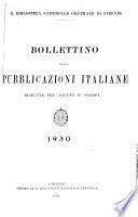 Bollettino delle pubblicazioni italiane ricevute per diritto di stampa
