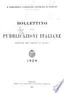 Bollettino delle pubblicazioni italiane ricevute per diritto di stampa
