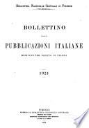 Bollettino delle pubblicazioni italiane ricevute per diritto di stampa