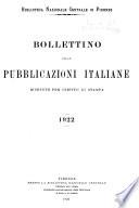 Bollettino delle pubblicazioni italiane ricevute per diritto di stampa