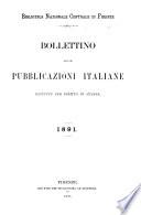 Bollettino delle pubblicazioni italiane ricevute per diritto di stampa