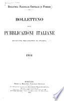 Bollettino delle pubblicazioni italiane ricevute per diritto di stampa