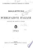 Bollettino delle pubblicazioni italiane ricevute per diritto di stampa