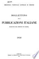Bollettino delle pubblicazioni italiane ricevute per diritto di stampa