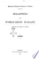 Bollettino delle pubblicazioni italiane ricevute per diritto di stampa