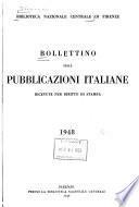 Bollettino delle pubblicazioni italiane ricevute per diritto di stampa