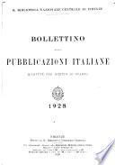 Bollettino delle pubblicazioni italiane ricevute per diritto di stampa