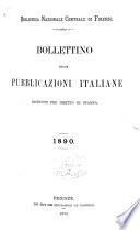 Bollettino delle pubblicazioni italiane ricevute per diritto di stampa