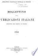 Bollettino delle pubblicazioni italiane ricevute per diritto di stampa