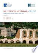 Bollettino di archeologia on line
