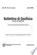 Bollettino di geofisica teorica ed applicata