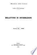 Bollettino di informazioni