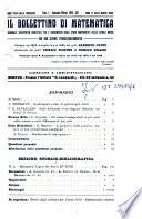 Bollettino di matematica