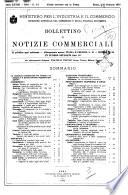 Bollettino di notizie commerciali