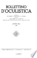 Bollettino di oculistica