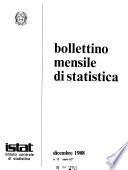 Bollettino mensile di statistica dell' Istituto centrale di statistica del regno d'Italia ...