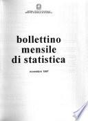 Bollettino mensile di statistica