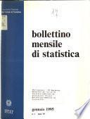 Bollettino mensile di statistica