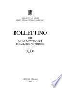 Bollettino - Monumenti, musei e gallerie pontificie